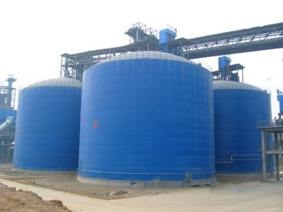 新乡水泥钢板库改造