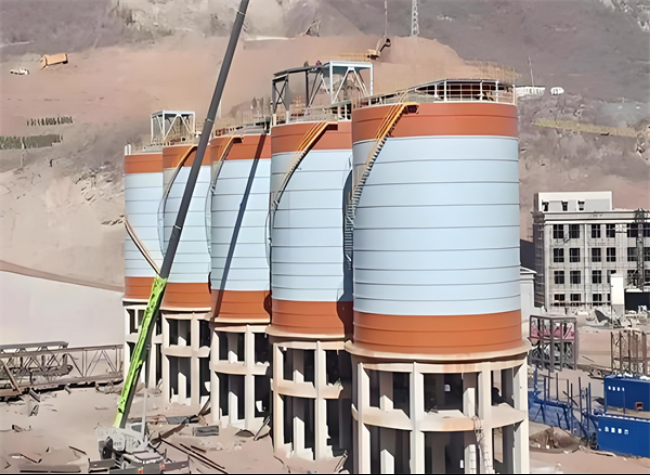 新乡高架钢板仓